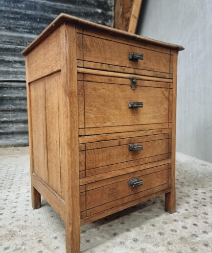 Antique chest of drawers, unique cupboard from the Belgian Atelier